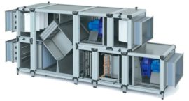 Из чего состоит моноблочная вентиляционная система