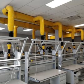 Особенности промышленной вентиляции